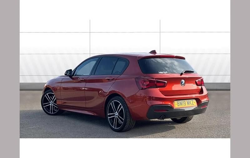 Used BMW 118 M Sport 136 HP (100 kW) 2019 Orange Hatchback