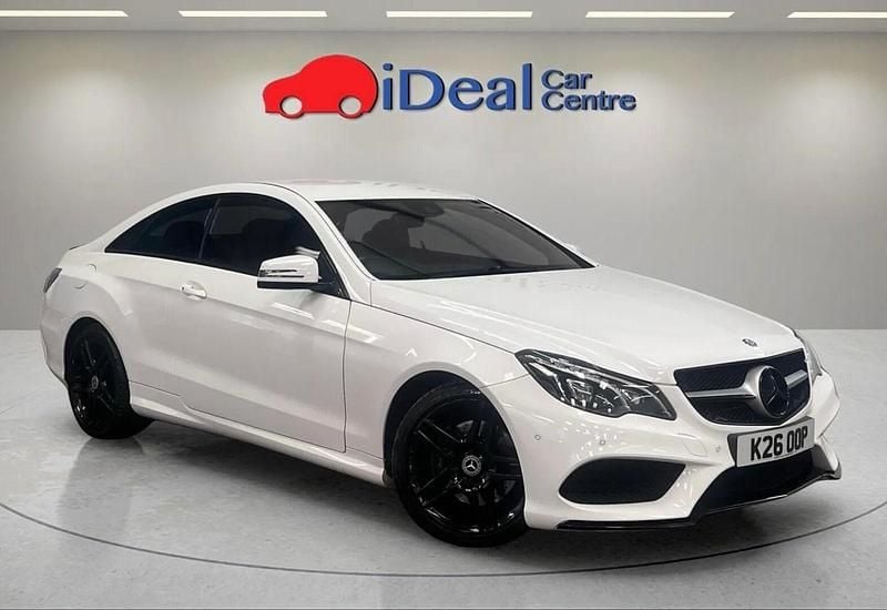 White Used 2015 Mercedes E220 AMG line Coupe | £7,490 (Good price) - Image 1/4