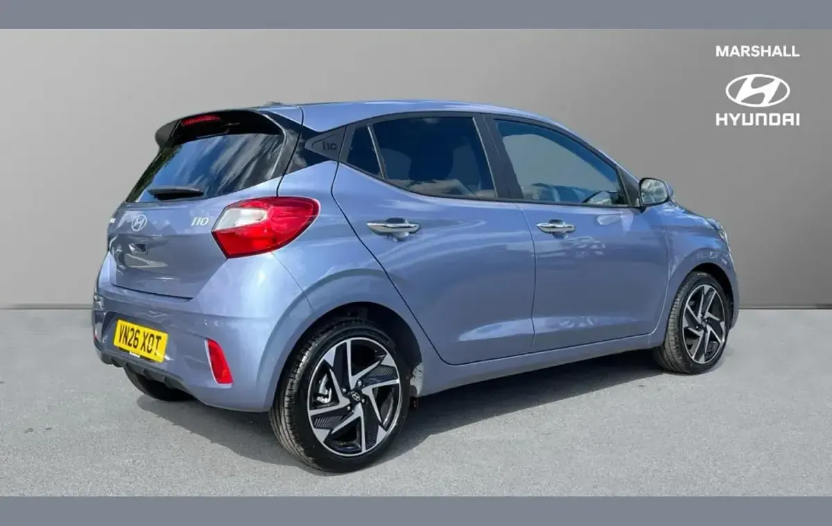 New Hyundai i10 Premium 77 HP (56 kW) 2026 Blue Hatchback