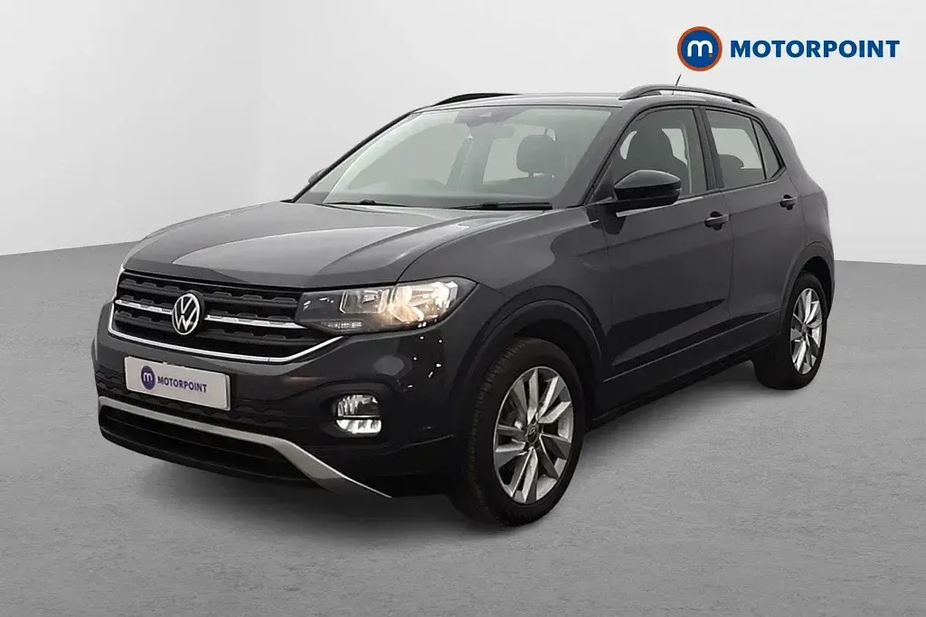 Usado VW T-Cross SE 2021 Cinzento SUV