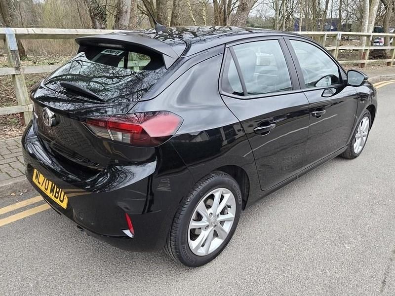 Used Vauxhall Corsa S 100 HP (73 kW) 2020 Black Hatchback