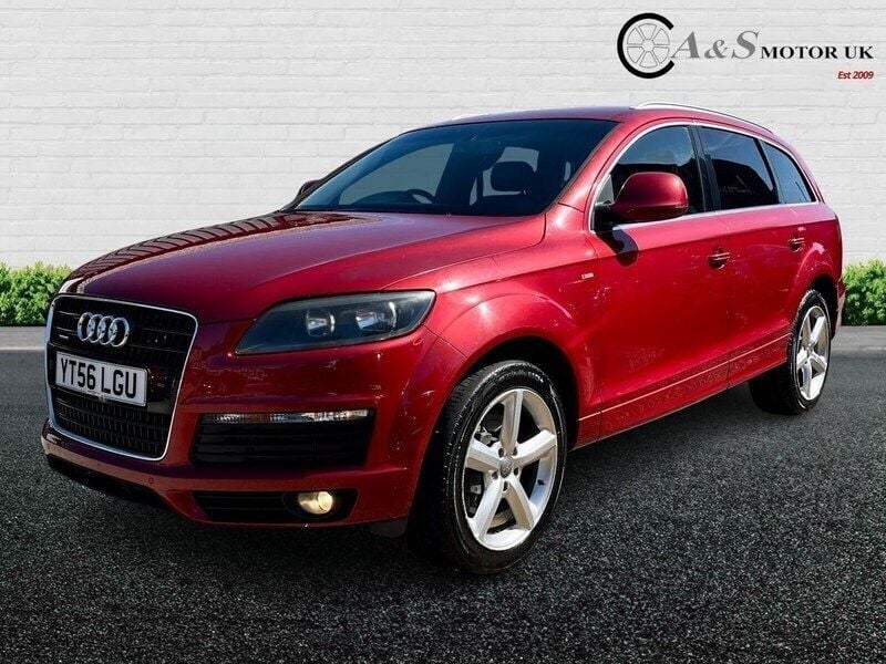 Red Used 2006 Audi Q7 S-Line SUV | £4,995 - Image 1/4