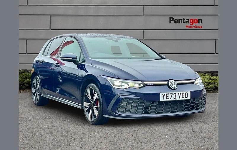 Used VW Golf VIII GTE 241 HP (177 kW) 2023 Blue Hatchback