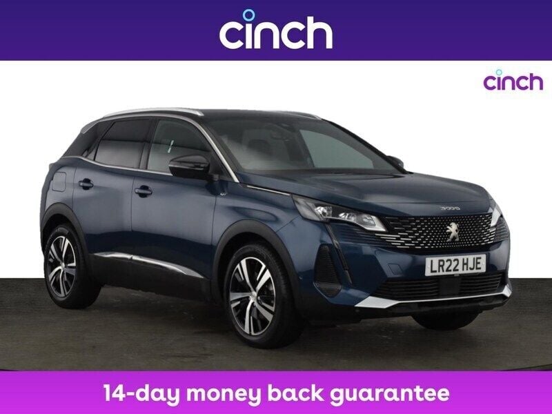 Blue Used 2022 Peugeot 3008 GTi SUV | £18,879 (Fair price) - Image 1/3