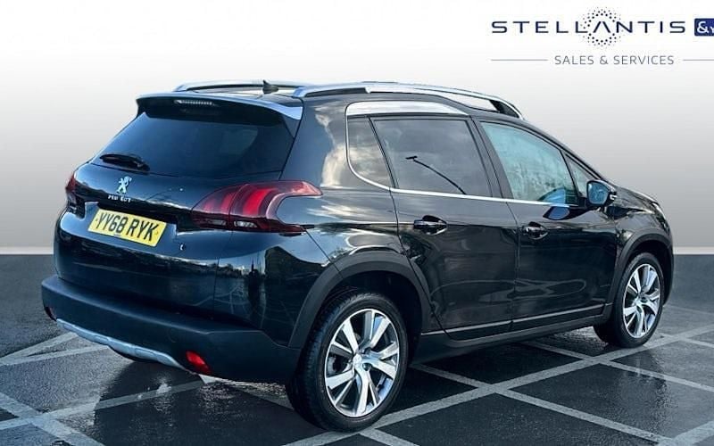 Used Peugeot 2008 Allure 110 HP (80 kW) 2019 Black SUV