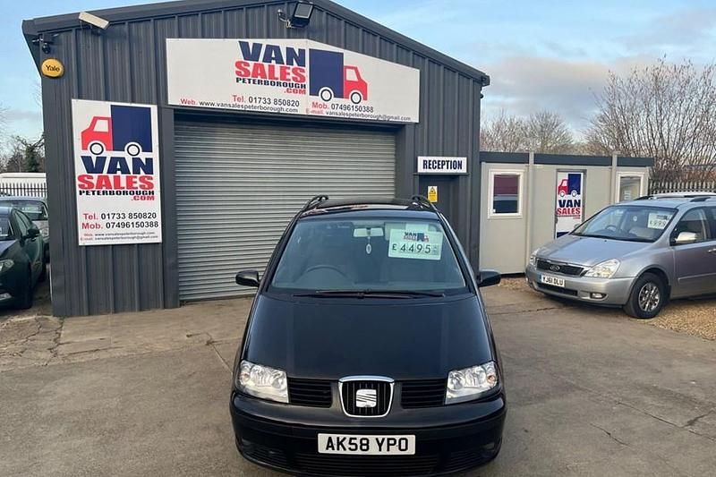 Used Seat Alhambra Ecomotive 2008 Black MPV