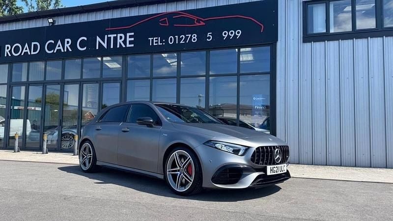 Grey Used 2021 Mercedes A45 AMG AMG Hatchback | £33,995 (Good price) - Image 1/4