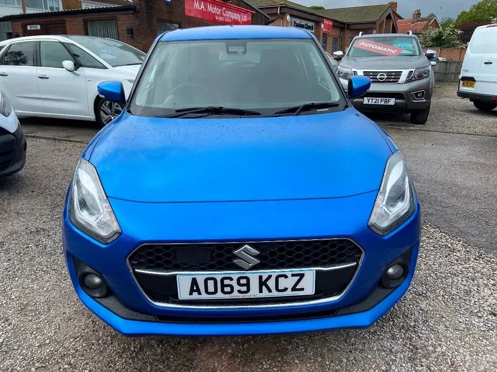 Usado Suzuki Swift SZ5 111 HP (81 kW) 2019 Azul Citadino