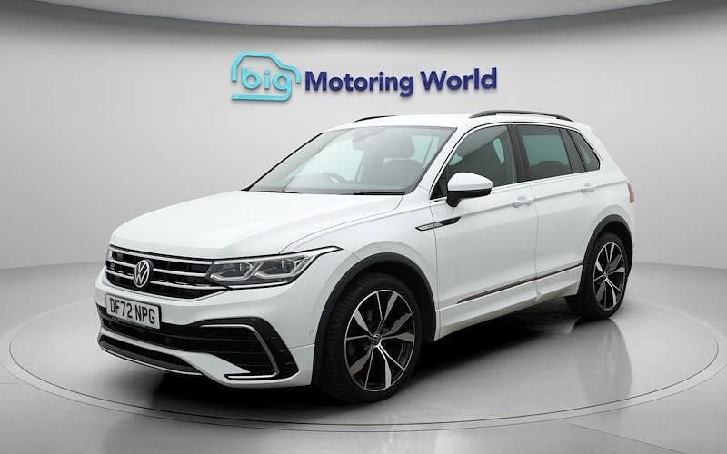 Used VW Tiguan R-line 150 HP (110 kW) 2023 White SUV