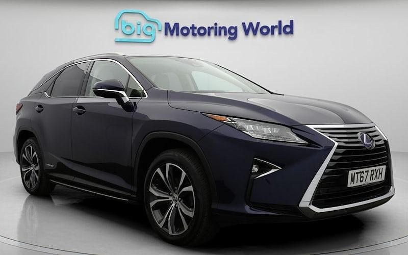 Used Lexus RX450h Luxury Line 313 HP (230 kW) 2017 Blue SUV