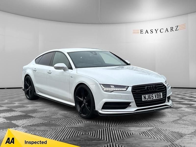 Used Audi A7 Sportback Black Edition 2015 White Hatchback