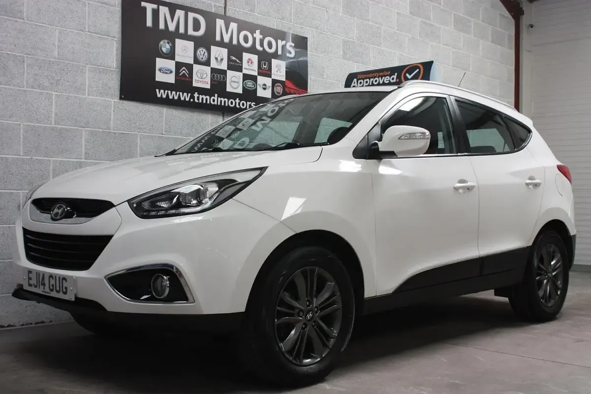 Used Hyundai ix35 SE 115 HP (84 kW) 2014 White SUV