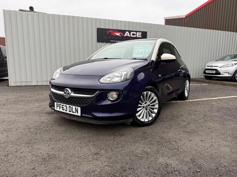 Blue Used 2013 Vauxhall Adam Glam Hatchback | £3,495 (Fair price) - Image 1/4