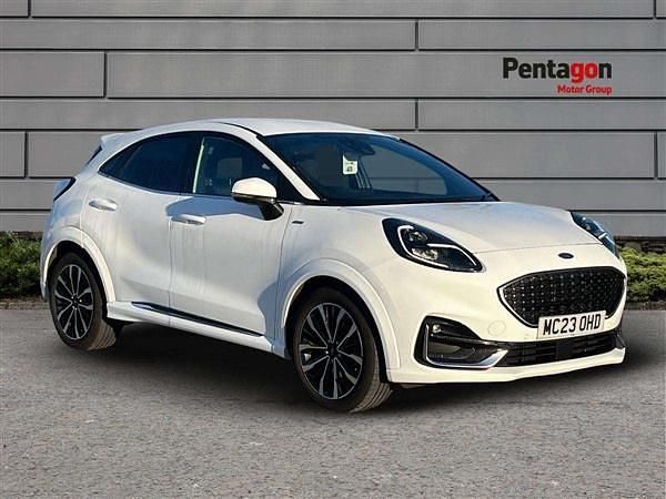 White Used 2023 Ford Puma ST-Line SUV | £17,250 (Fair price) - Image 1/4