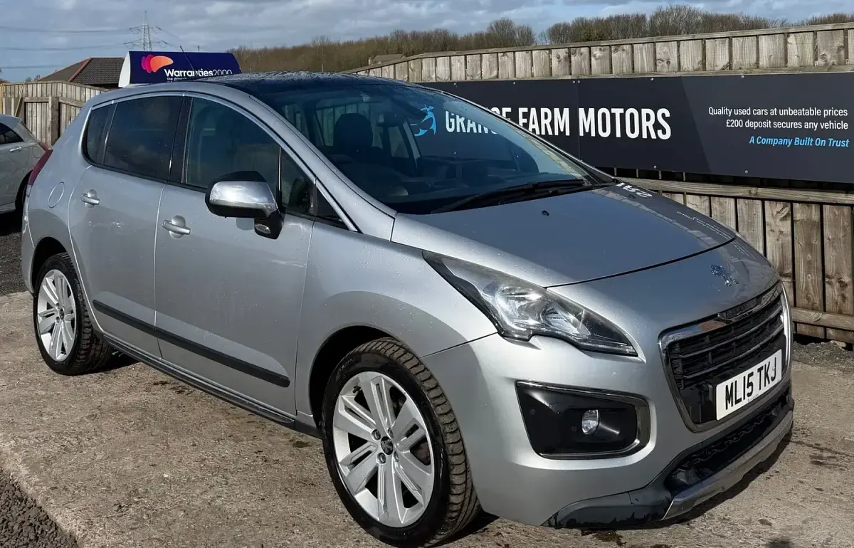 Käytetty Peugeot 3008 Allure 2015 Hopea Farmari