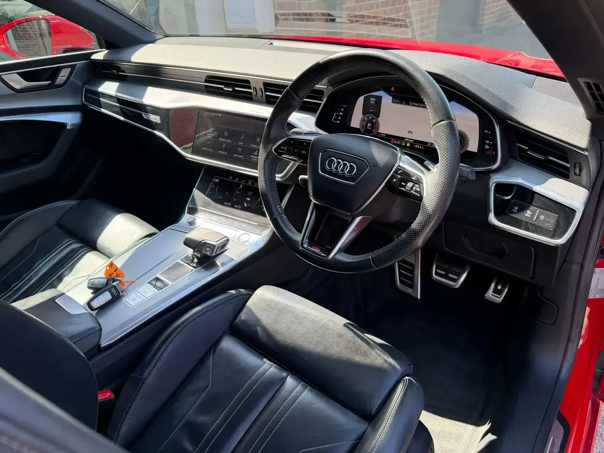 Used Audi A7 Sportback S-Line 2019 Red Hatchback