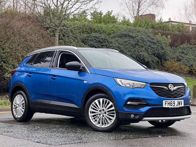 Used Vauxhall Grandland X Sport 130 HP (95 kW) 2019 Blue SUV