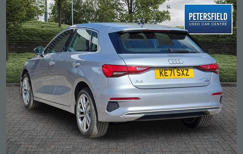 Used Audi A3 Sport 190 HP (139 kW) 2021 Silver Sedan
