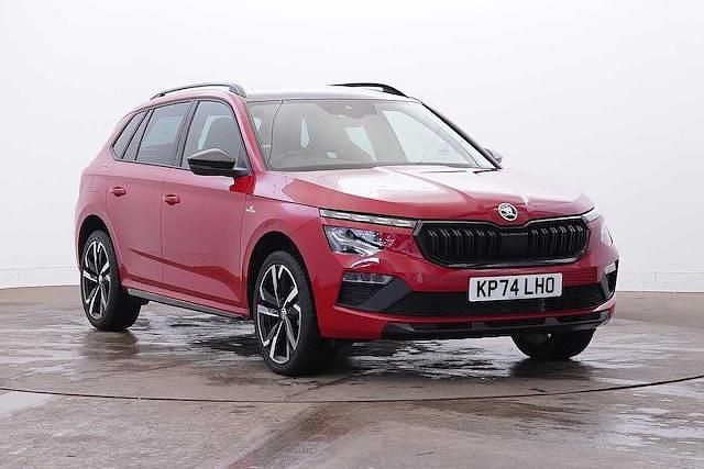Velvet red metallic Used 2024 Skoda Kamiq Monte Carlo SUV | £22,995 (A bit pricey) - Image 1/4