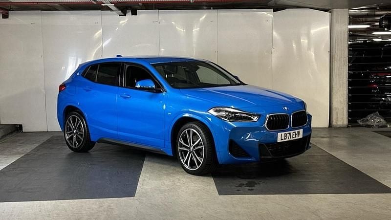 Blue Used 2021 BMW X2 M Sport SUV | £23,555 (A bit pricey) - Image 1/4