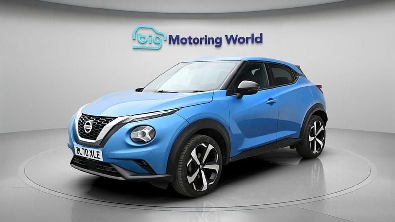 Used Nissan Juke S 113 HP (83 kW) 2020 Blue SUV