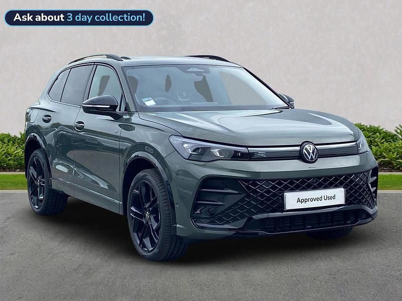 Green Used 2025 VW Tiguan Black Edition SUV | £44,952 - Image 1/4
