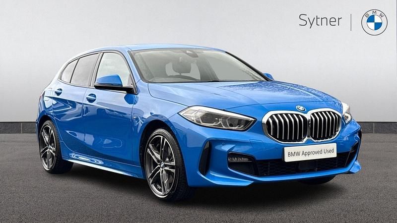 Used BMW 118 M Sport 134 HP (98 kW) 2024 Blue Hatchback