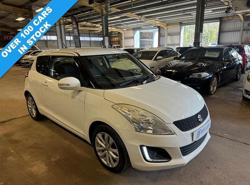 White Used 2014 Suzuki Swift SZ4 Hatchback | £3,990 (Fair price) - Image 1/4