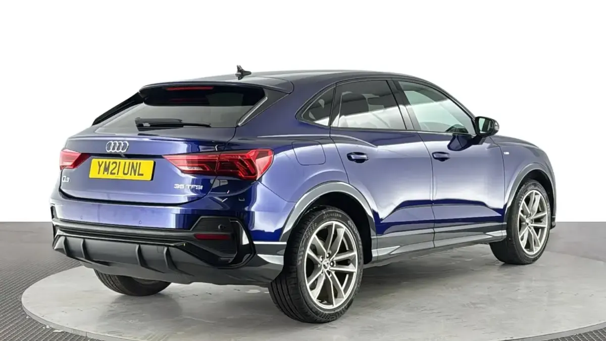 Used Audi Q3 Sportback Black Edition 2021 Blue SUV