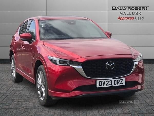 Red Used 2023 Mazda CX-5 Takumi-Line SUV | £29,995 (Expensive) - Image 1/4