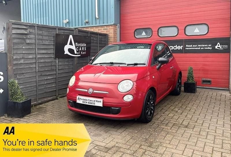 Red metallic Used 2011 Fiat 500 Hatchback | £3,450 (A bit pricey) - Image 1/2