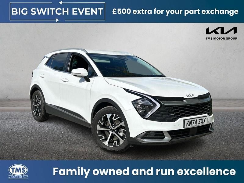 Used Kia Sportage 157 HP (115 kW) 2024 White SUV