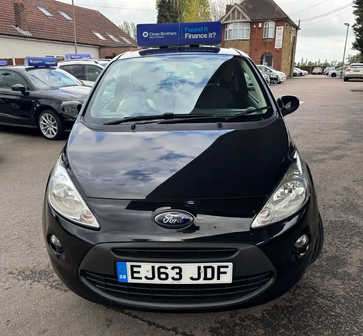 Używany Ford Ka Titanium 69 KM (50 kW) 2013 Czarny Hatchback