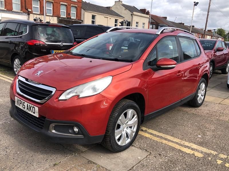 Second-hand Peugeot 2008 Active 2015 Roșu SUV