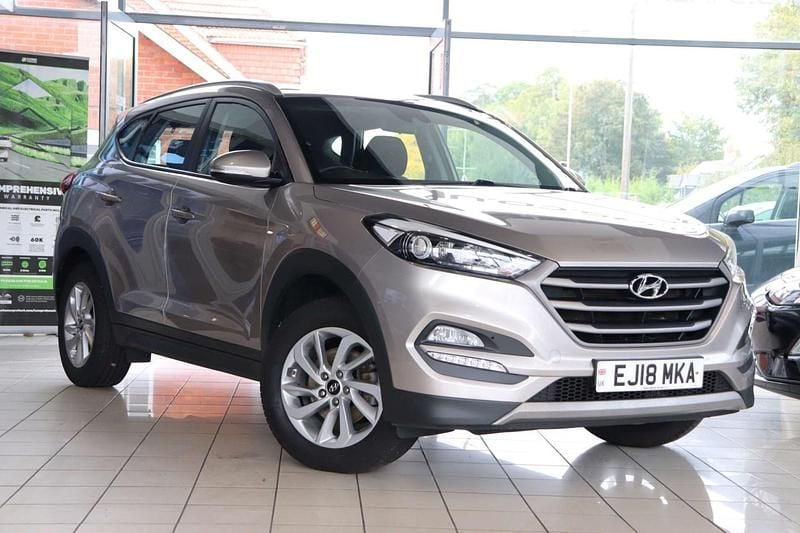 Beige Used 2018 Hyundai Tucson SE SUV | £10,580 (Fair price) - Image 1/4