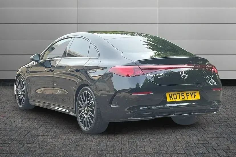 Used Mercedes CLA200 AMG Line Premium Plus 161 HP (118 kW) 2026 Cosmos black Sedan
