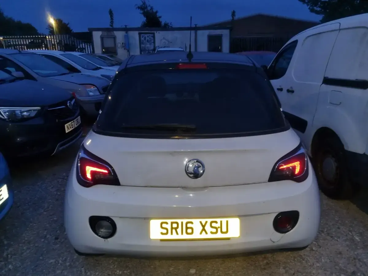 Used Vauxhall Adam Jam 69 HP (50 kW) 2016 White Hatchback