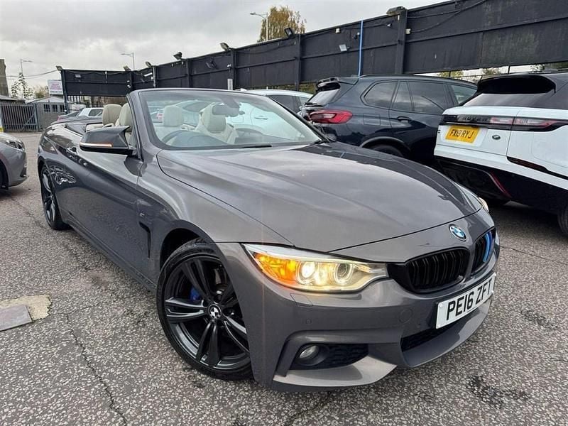 Beige Used 2016 BMW 420 M Sport Cabriolet | £10,399 (Fair price) - Image 1/4