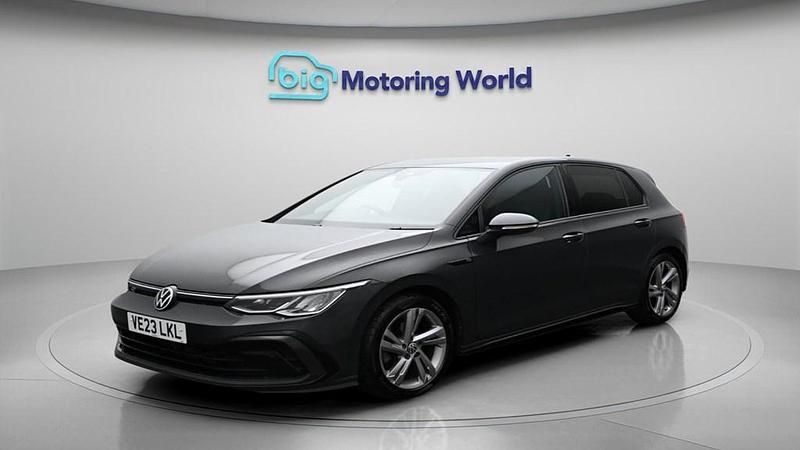 Used VW Golf VIII R-line 150 HP (110 kW) 2023 Grey Hatchback