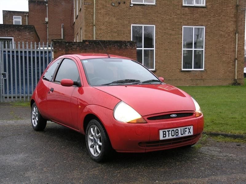 Used Ford Ka Zetec 2008 Red Hatchback