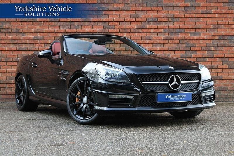 Used Mercedes SLK55 AMG AMG 421 HP (309 kW) 2013 Black Cabriolet