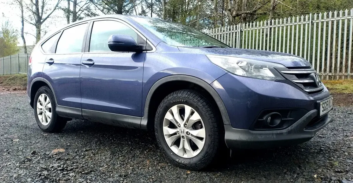 Used Honda CR-V SE 120 HP (88 kW) 2015 Blue SUV