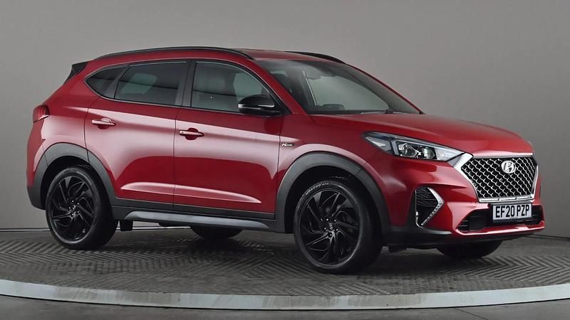 Used Hyundai Tucson N Line 136 HP (100 kW) 2020 Red SUV