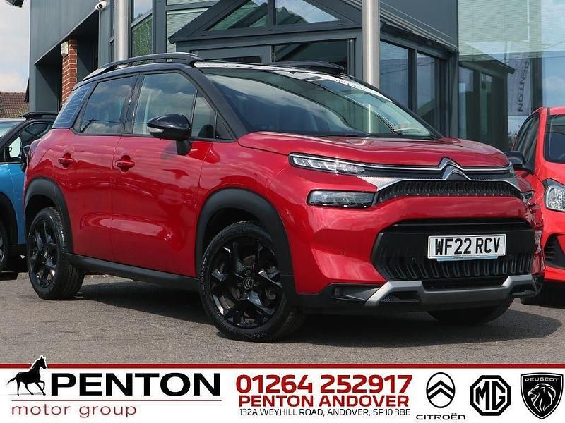 Red Used 2022 Citroën C3 Aircross PureTech SUV | £12,490 (Fair price) - Image 1/4