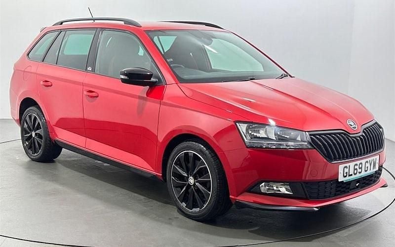 Red Used 2020 Skoda Fabia Monte Carlo Estate | £11,289 (Fair price) - Image 1/3