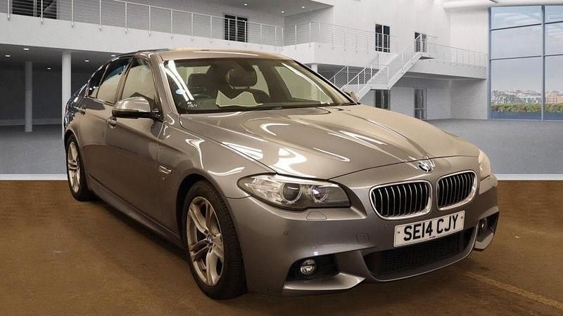 Grey Used 2014 BMW 520 M Sport Sedan | £7,790 (Fair price) - Image 1/3
