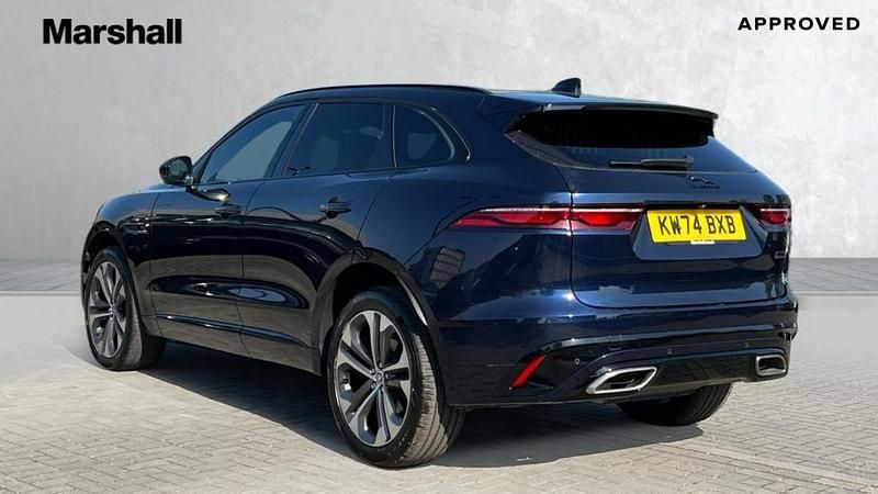 Used Jaguar F-Pace R-Dynamic 300 HP (220 kW) 2024 Portofino blue SUV