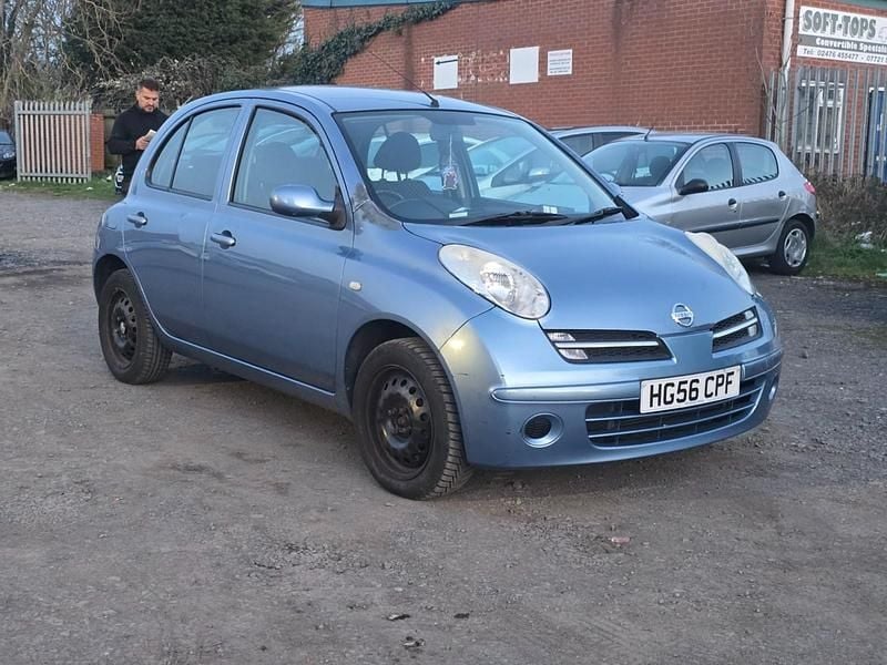 Used Nissan Micra 79 HP (58 kW) 2006 Blue Hatchback