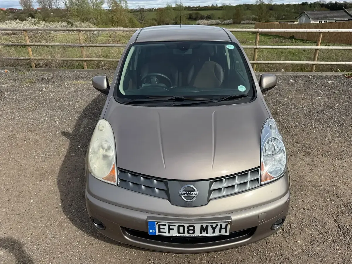 Used Nissan Note Tekna 110 HP (80 kW) 2008 Beige Hatchback