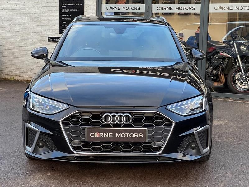 Used Audi A4 S-Line 163 HP (119 kW) 2021 Black Estate